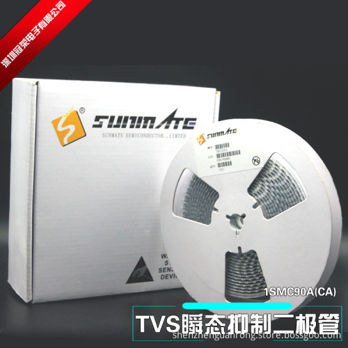 1SMC6.0A 1SMC6.0CA Transient Voltage Suppressors SMC(DO-214AB) SUNMATE BRAND 1500W 6V Superia